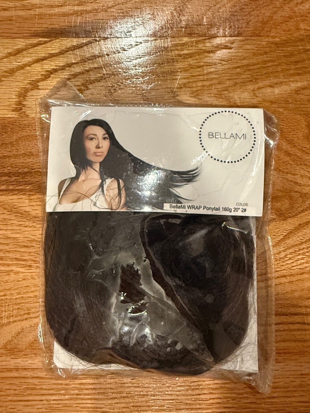 BELLAMI Wrap Ponytail - Deep Brown